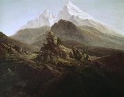 Caspar David Friedrich Watzmann by Friedrich USA oil painting artist